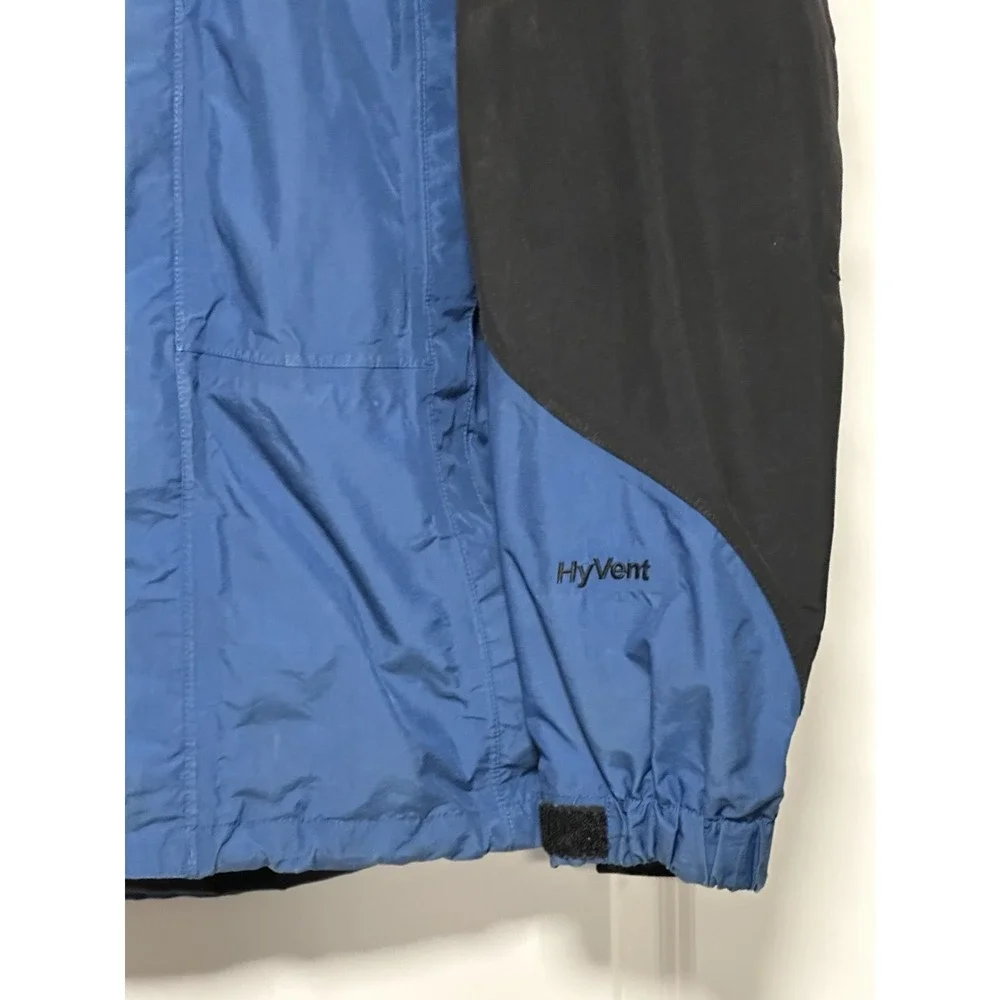 The North Face, Men's Hyvent‎ Parka, Black & Blue, Size Large